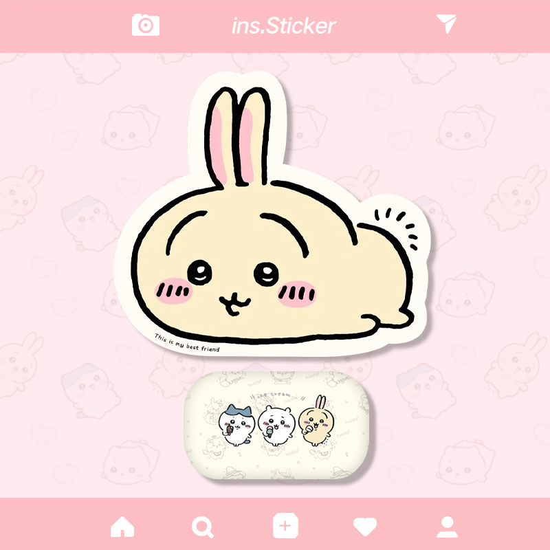 Pad de ratón resistente al agua Chiikawa Usaki pequeño ocho Jiyi dibujos animados de forma extraña adorable estera de escritorio pequeña