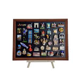 冰箱贴展示板磁吸力小黑板上墙收纳相框架收集挂墙背景板带支架