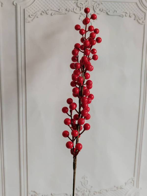 仿真红果发财果life瓶装饰平安喜乐乔迁大吉喜庆花艺新年装饰花艺|undefined