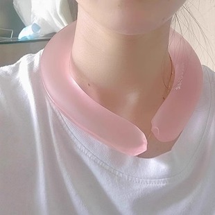 Summer Neck Cooling Ring Ice Neck Cooling Collar Cooling Pillow Neck Cooling Ice Neck Ring Heat-Relief Ice Ring Good Item