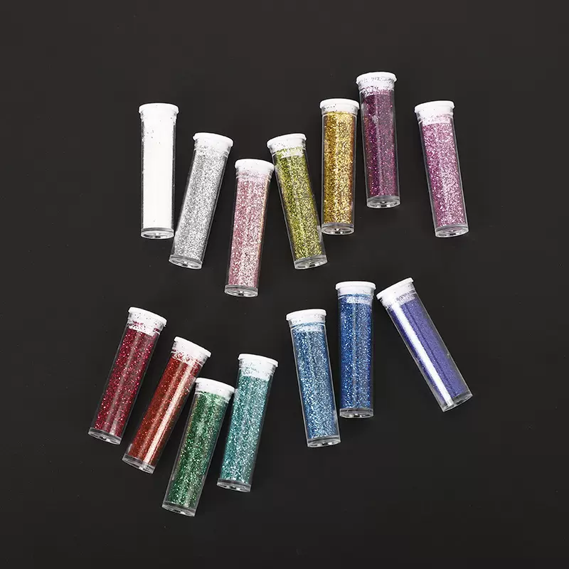 厂家供应1-2克瓶装金葱粉闪粉金粉亮片diy闪粉玩具沙画粉金葱粉