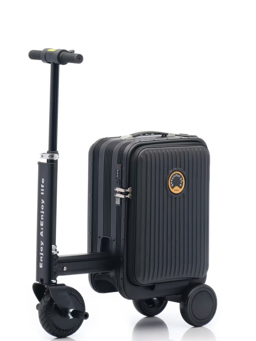 Equipaje inteligente, maleta eléctrica telescópica, maleta de embarque de 20 pulgadas, maleta de viaje inteligente, maleta de scooter