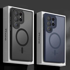 Samsung s25 携帯電話ケース磁気 Galaxy S24 ウルトラオイルスキンマット S22Plus 保護カバーに適しています。