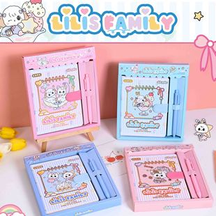 Cartoon Hand Ledger suit Pupils Award Prizes 32K Color Inside Page Journal Birthday Share Gift Book