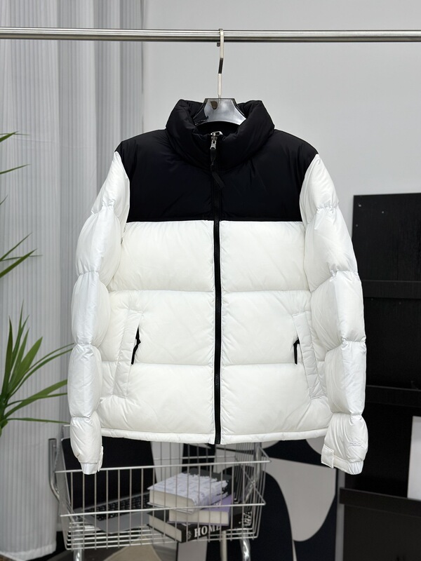 莆田TNF1996羽绒服男女700面包短款情侣夹克90白鸭绒冬季款加厚|undefined