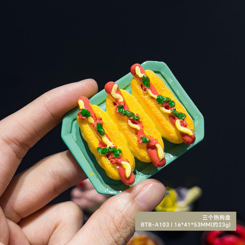 卡通仿真素菜冰箱贴食玩树脂食物饺子蔬菜立体居家留言装饰品磁贴|undefined