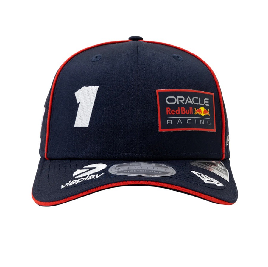2024 nuevo estilo transfronterizo negro techo duro Red Bull League fan gorra de béisbol sombreado protector solar hombres y mujeres estilo bordado de moda