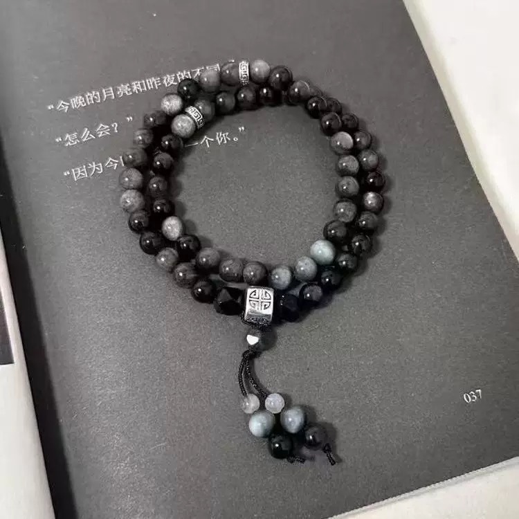 热销禅意古风蝴蝶结双层琉璃串珠手链女新中式超仙甜美简约学生闺|undefined