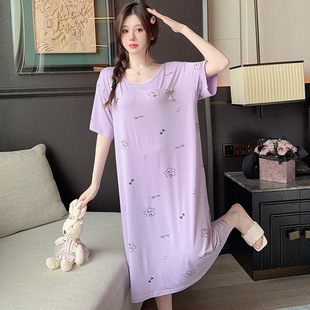 Ī����˯��Ů�ļ�ins�L����A�I���L˯ȹ�ʴ�230�Ҿӷ��⴩��Ů�L