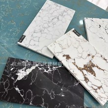 杭州厨房纯色纯白花纹石英石台面岛台橱柜台面台面板成品批发