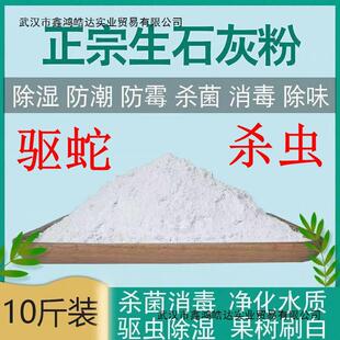 Insecticidal Lime Powder 25kg Disinfectant to Purify Water Quality, Remove Moisture from Land, Whiten Walls, Agricultural Quicklime Powder