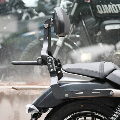 Motorcycle tail Off Stacked Backrest Driver