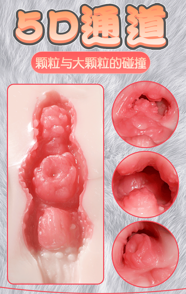 Airplane Cup Male Masturbator TPE Half-body Model with Simulated Vaginal and Buttocks Entry — detail image 3