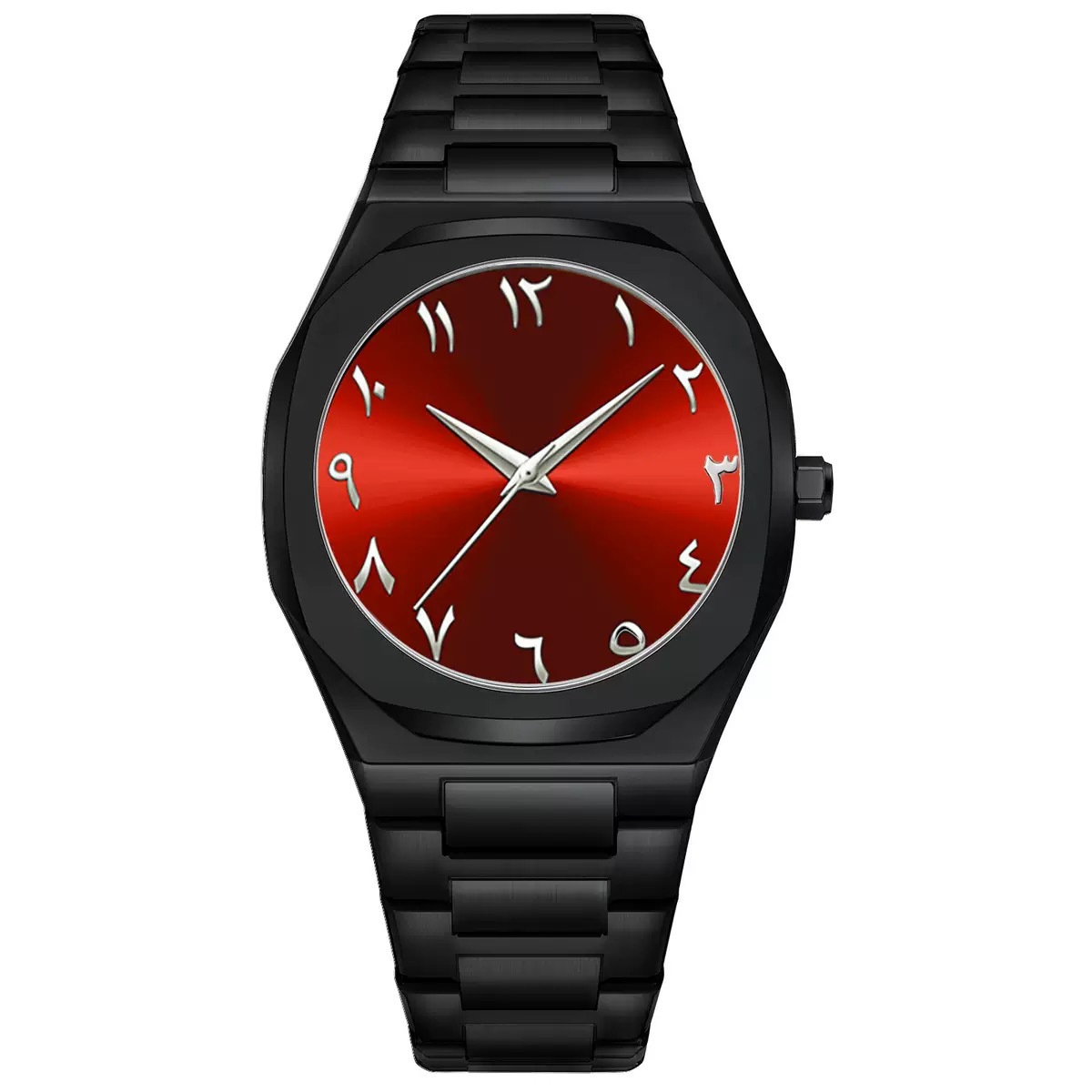 Black and red frosted shell (alloy)