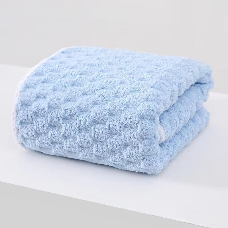 Coral Velvet Towel Is Soft, Absorbent, and Not Prone to Shedding, Suitable for Home Use, Wholesale, Thickened and Enlarged, for Adults to Wash Face and Use for Bathing