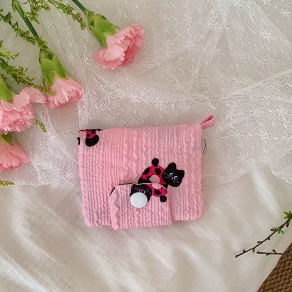 Black powder tide cat small card bag