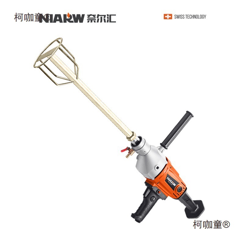搅拌机水钻机大功率腻子粉油漆涂料搅拌机打灰机混泥土空调麦太保