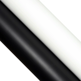 TPU黑白双面雾流延薄膜服装印刷电压标签箱包装材料TPU膜黑白面料