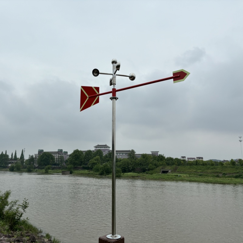 风向标夜光反光不锈钢户外旋转屋顶风速仪金属标准化工过安检验厂