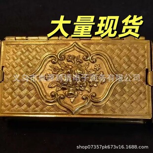 �羳��ƷVintage Brass Folding Needle Book�͹��S�~�ۯBᘕ�