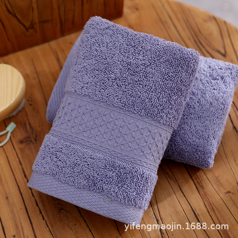 Blue towel