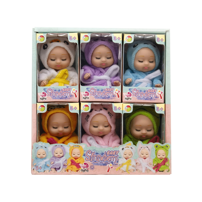 Dormir simulación renacer mini muñeca niña princesa juguetes para niños muñeca pareja regalos amigos