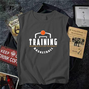 American Basketball Sports Vest Men's Summer Loose Breathable Quick-Drying Running Fitness Training Clothing Retro Waistcoat Sleeveless Trendy