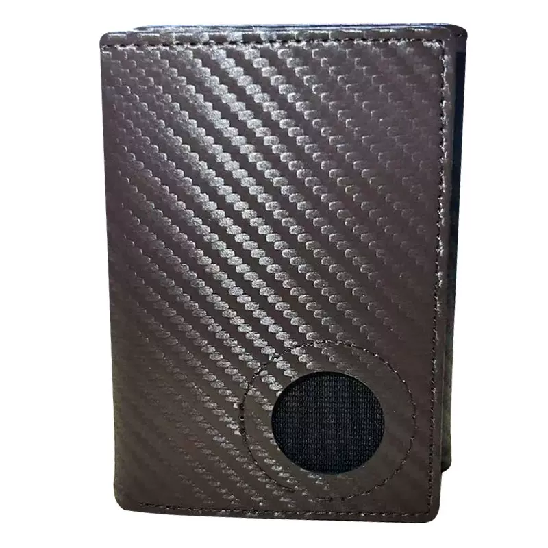 定制新款男士跨境短款钱包外贸RFID大容量三折卡包美金夹