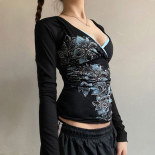 ���y�h��͸�����ᘿ���] / ��]�͹� Y2K Ůʽ����ӡ�����e����
