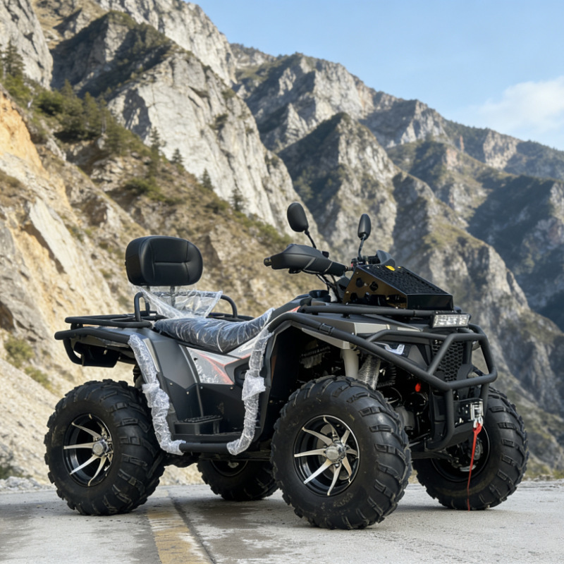 Manufacturer's Cross-Country 400Cc Atv Four-Wheel Motorcycle Four-Wheel Drive Cvt Automatic Transmission Stepless Transmission All-Terrain Atv