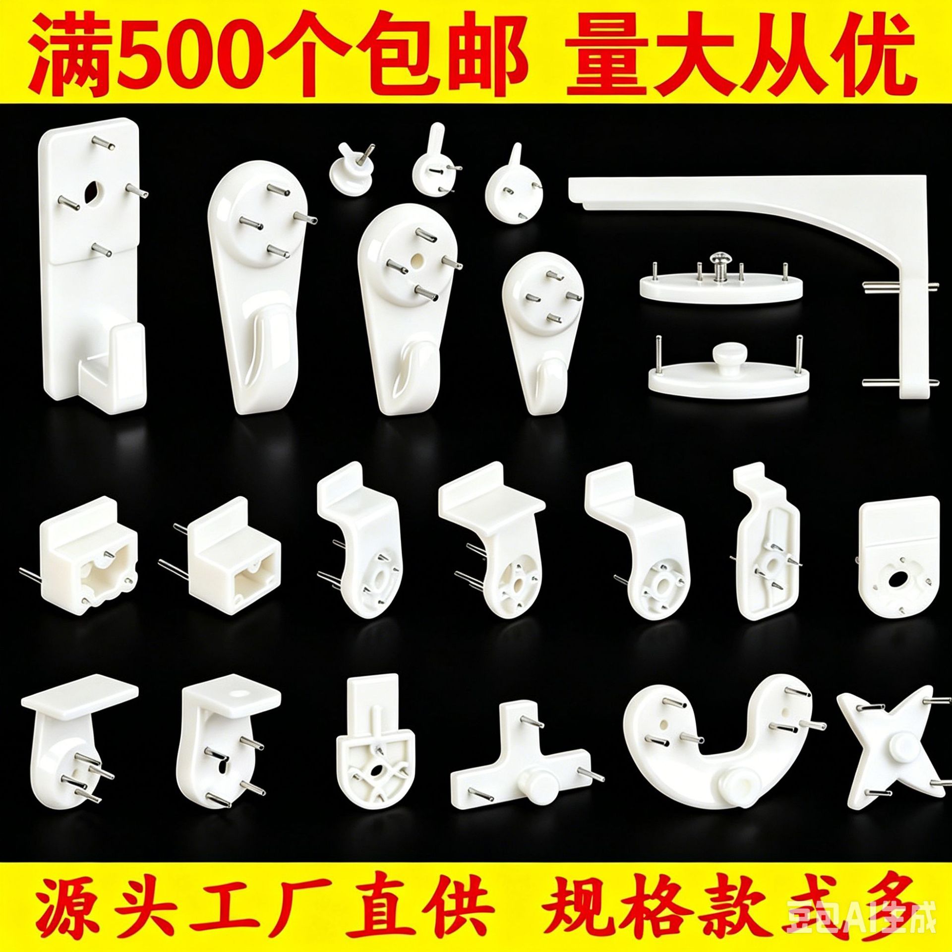 厂家批发免钉孔墙挂隐形无痕钉照片墙挂挂画墙钉婚纱照相框挂钩