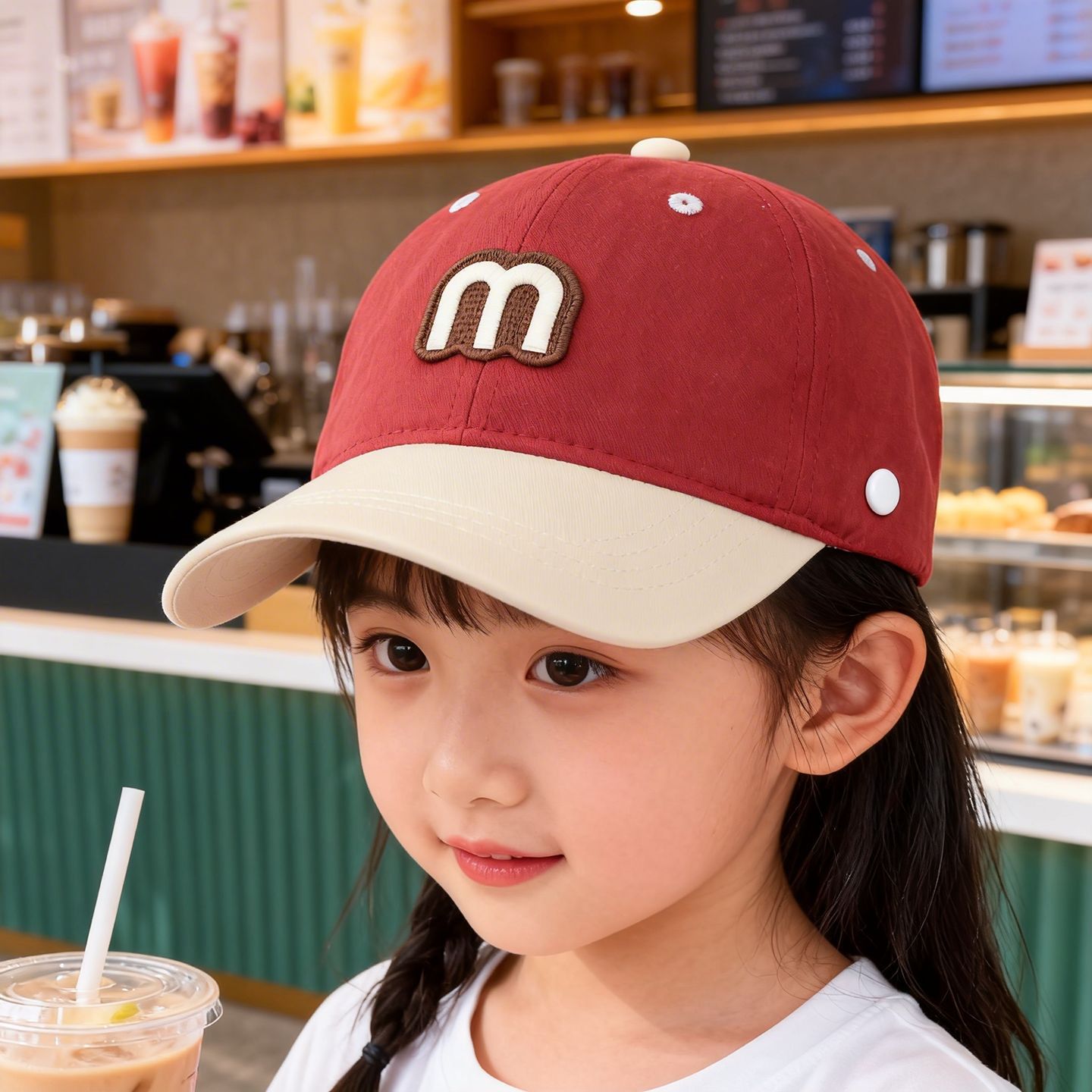 Niedliche Kinder Baseball Cap Mit Sonnenschutz Für Jungen Und Mädchen_voghion.com