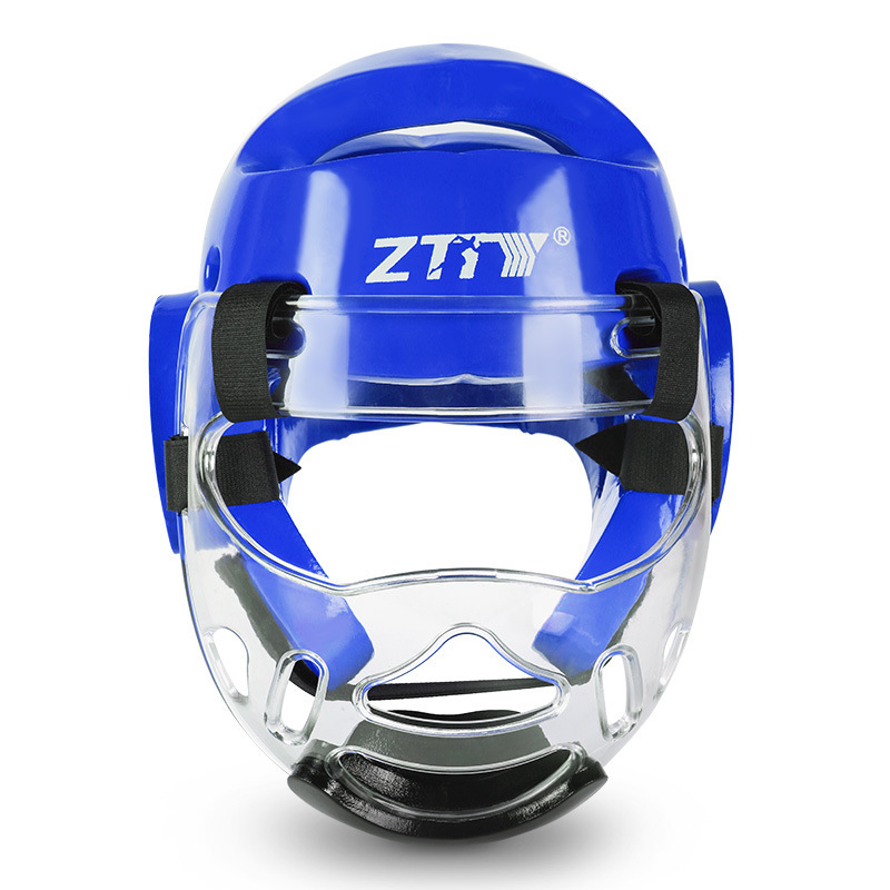 Fabricante de ZTTY casco de taekwondo personalizado para adultos equipo de protección Sanda entrenamiento de competición taekwondo cabeza de protección espuma NBR