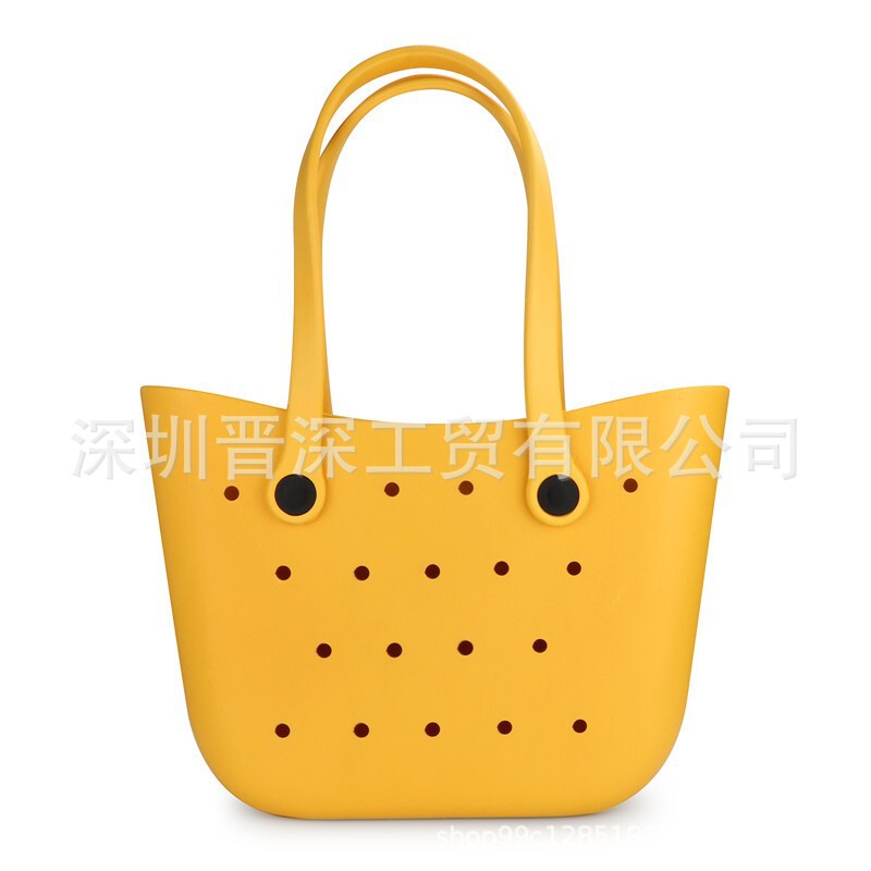 Cross-border factory hot bogg bag new hole EVA handbag Amazon hot a generation of hair