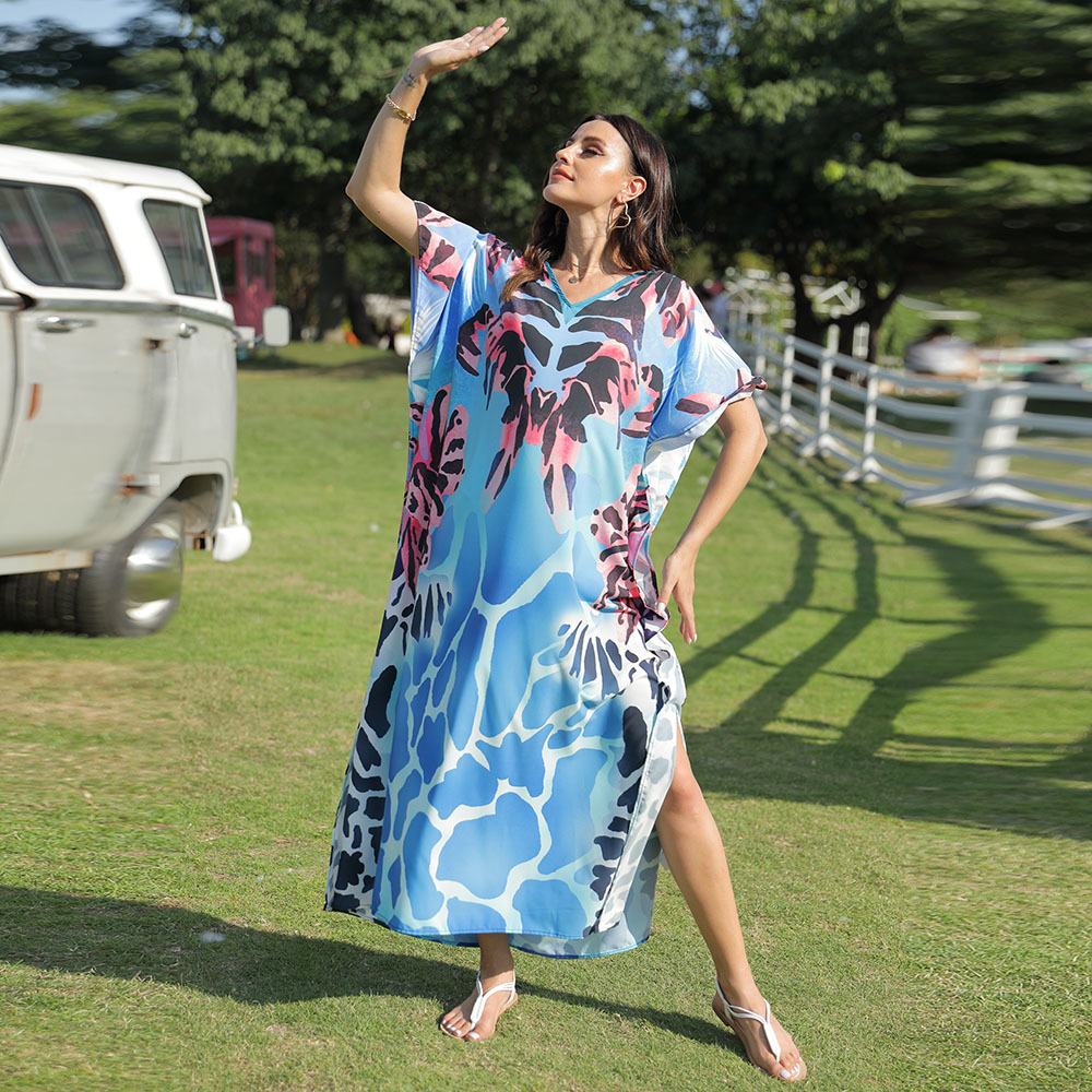 Flor de posicionamiento de fondo azul