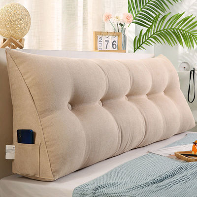 Bedside Pillow Cushion Tatami backrest Headboard Soft roll Backrest pad Waist protection Washable The bed Pillows On behalf of