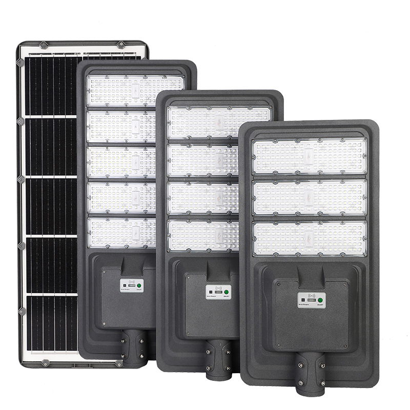 Nueva lámpara solar al aire libre hogar jardín lámpara Super brillante de alta potencia rural iluminación al aire libre impermeable inducción lámpara de calle