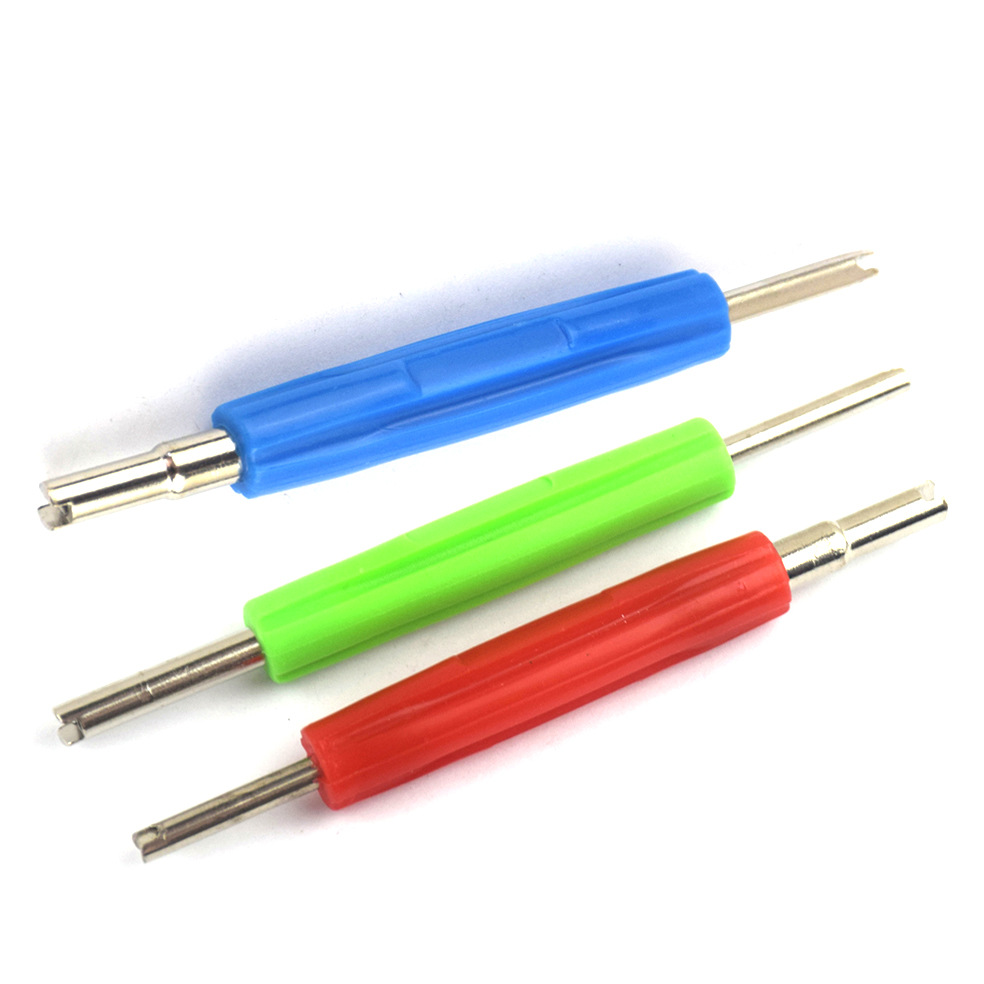 双头气门芯起子 拧气门芯气门嘴工具 螺丝刀 空调气门芯拆卸工具