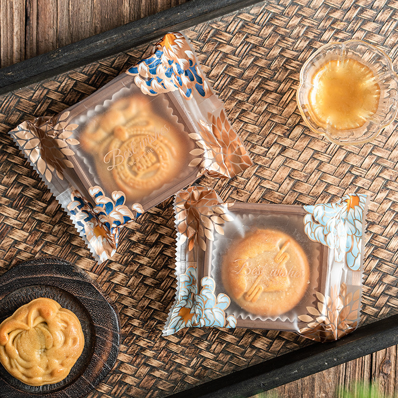 月饼机封袋新款带底托加厚食品级蛋黄酥打包透明包装袋子家用烘焙|undefined