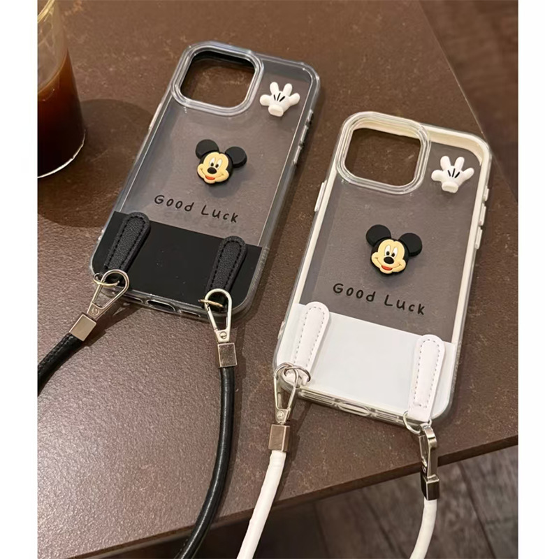 英文米奇适用于华为/小米/vivo/oppo/iqoo/真我手机壳小众