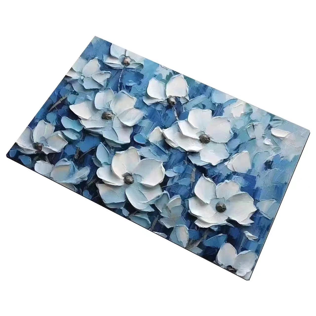 Alfombrilla antideslizante de barro de diatomeas con visión estereoscópica 3D, alfombrilla absorbente de secado rápido para baño, alfombrilla para puerta de baño, alfombrilla para puerta de entrada
