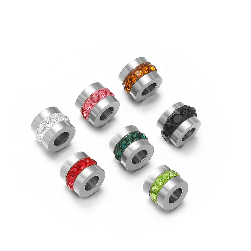Geometric Pattern 10 PCS/Package 304 Stainless Steel 18K Gold Plated Geometric Spacer Bars