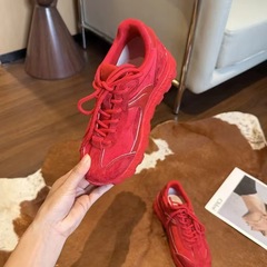 现货版7cm小个子内增高德训鞋女秋季新款休闲鞋运动老爹鞋女潮