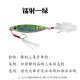 5 PCS Jigging Spoon Metal Spinner Baits Bass Trout Fresh Water Fishing Lure