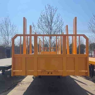 Cross-Border Supply of Multi-Purpose Flatbed Semi-Trailers, Container Flatbed Transport Semi-Trailers, Two-Axle Flatbed Semi-Trailers