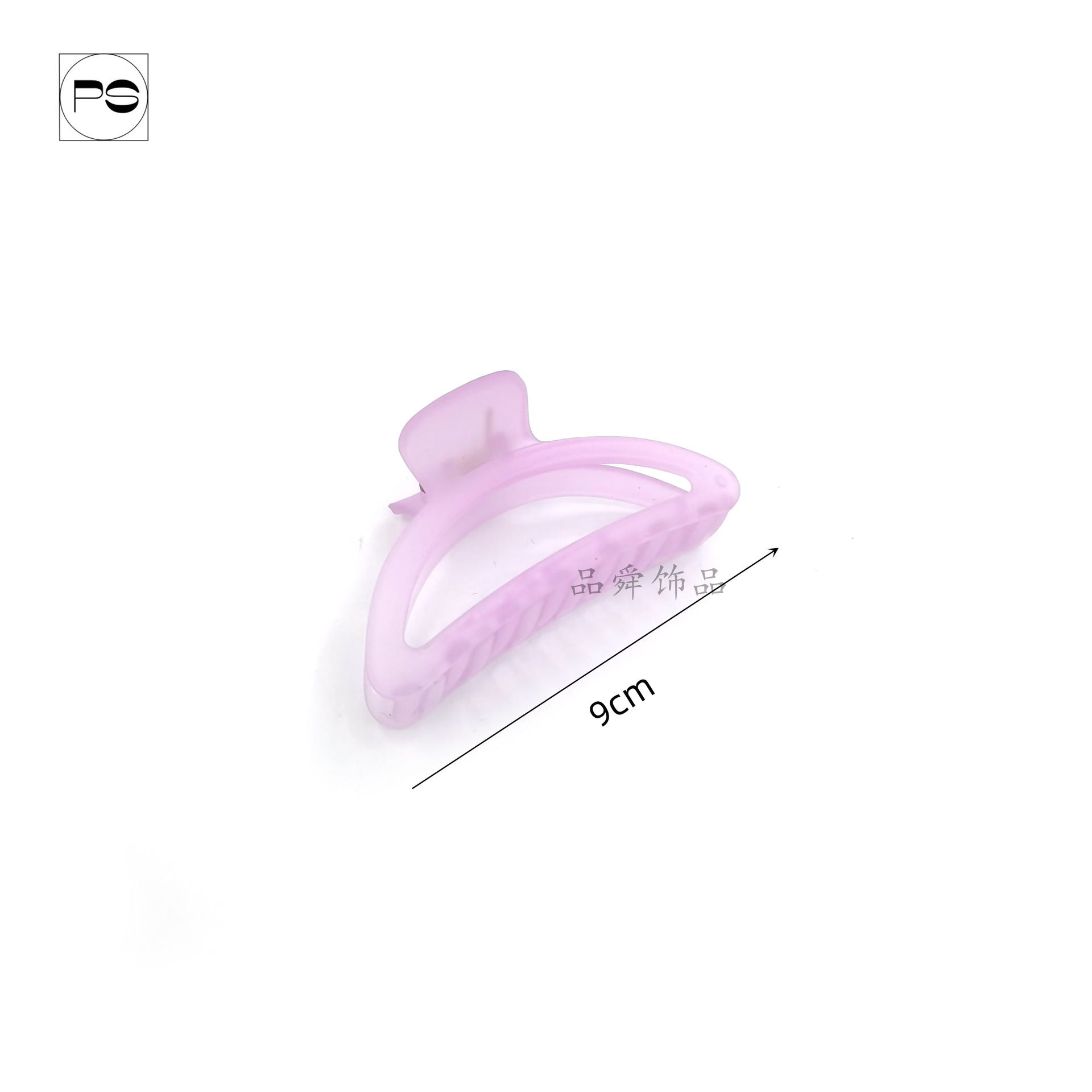 Estilo coreano simple helado jalea horquilla de las mujeres Cabeza trasera grande elegante Bañeras pelo dulce tocado al por mayor