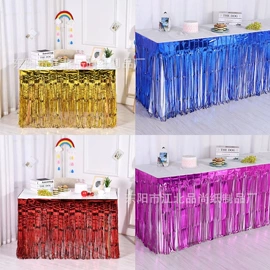 场地布置道具;一次性碗碟;拉花、彩带