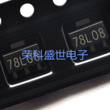 |贴片三极管 CJ78L08 78L08 8V三端稳压管 SOT-89 (1