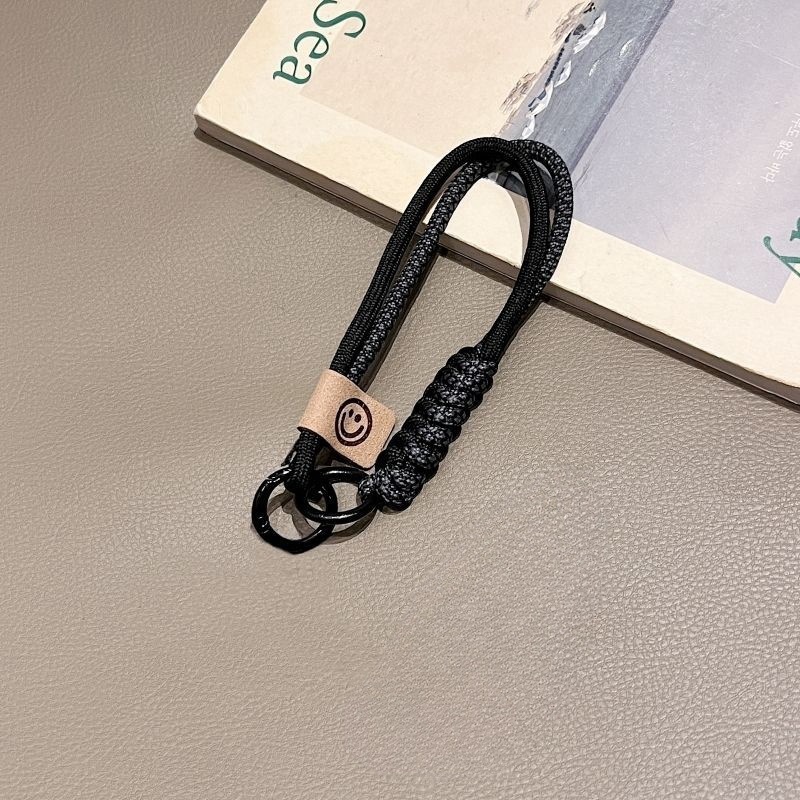 メーカー卸売英国スタイルの携帯電話ストラップ織ロープ携帯電話ストラップハイエンドライト高級手首女性の携帯電話チェーン|undefined