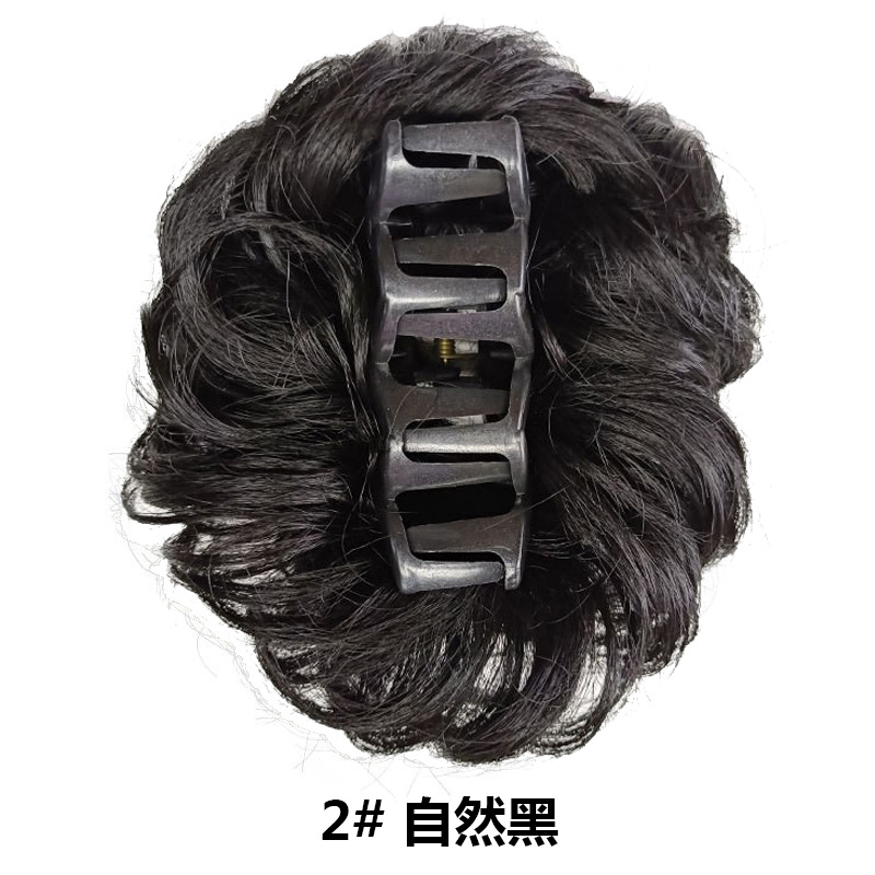 2# 자연스러운 블랙 - 집게핀 스타일